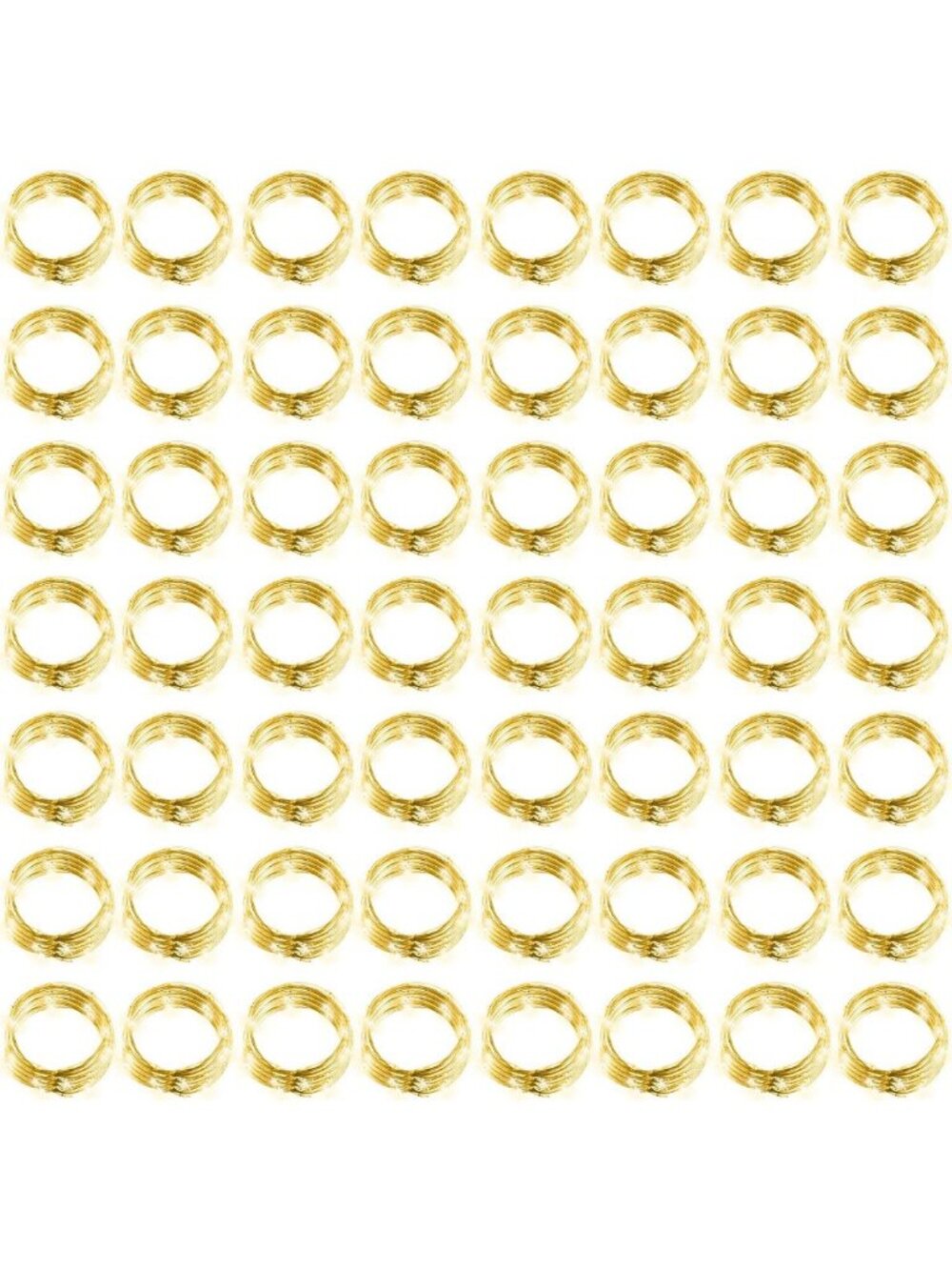 100 Pack Battery-Powered Fairy Lights, 7 Ft, 20 LED String Lights for Decor